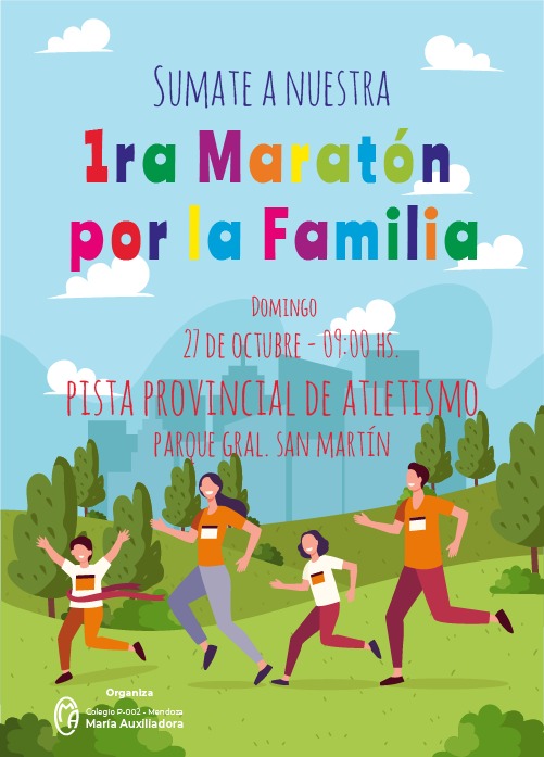 ¡PRIMERA MARATÓN POR LA FAMILIA!