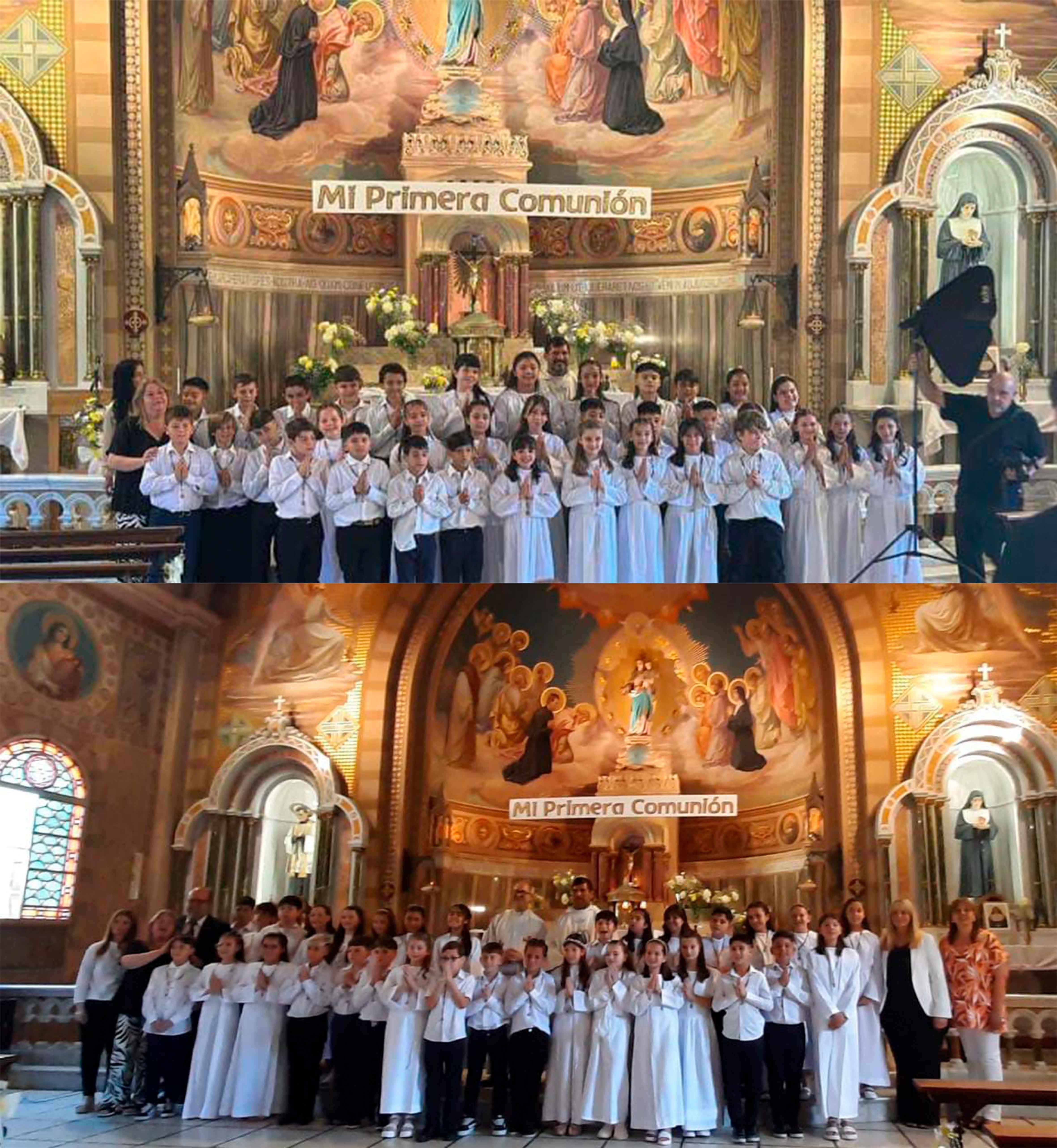 Primera Comunión De Nuestros Alumnos De Quinto Grado